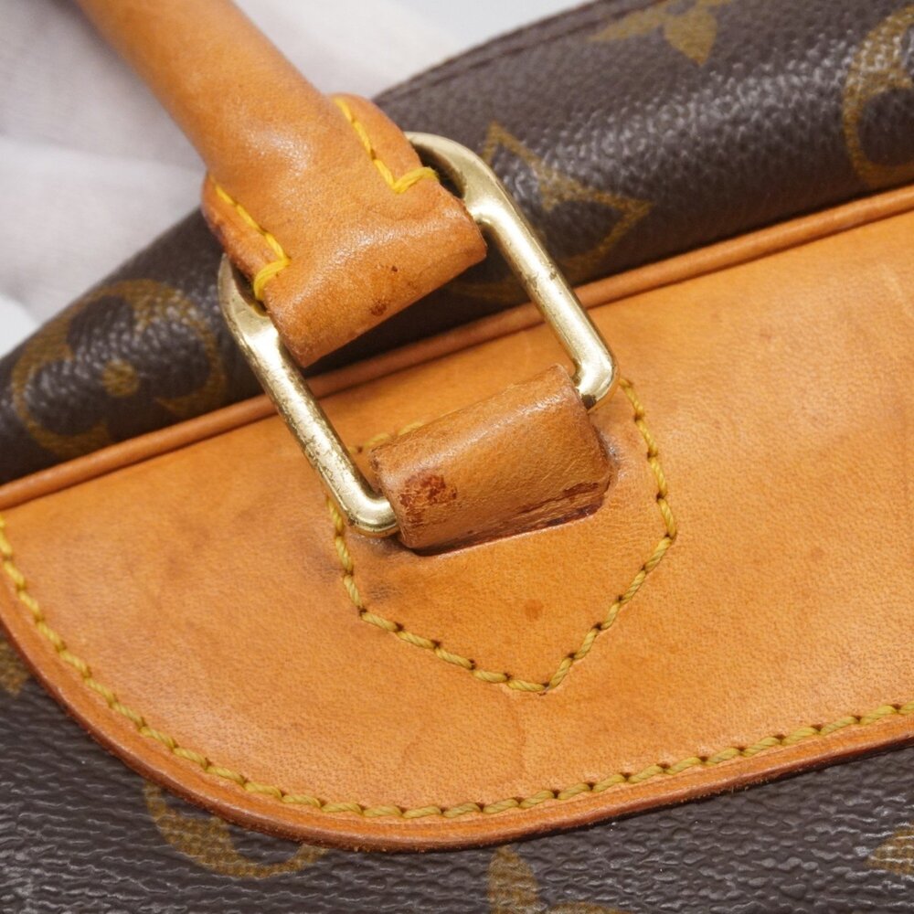 LOUIS VUITTON Authentic Brown Monogram Deauville Bag - Picture 12 of 16